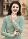 RAMA ALMAS Latest Fancy Designer Heavy Festive Wear Soft Georgette Heavy Work Stylish Gown Collection
